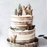 Новогодний свадебный торт №128377