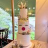 Новогодний свадебный торт №128387
