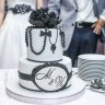 Свадебный торт Ретро №128438