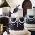 Свадебный торт Ретро №128438