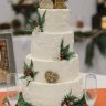 Рождественский свадебный торт №128473