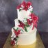 Рождественский свадебный торт №128478