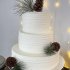 Рождественский свадебный торт №128483