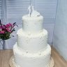 Свадебный торт Силуэты №128551