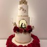 Сказочный свадебный торт №128562