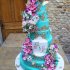 Сказочный свадебный торт №128564