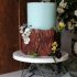 Сказочный свадебный торт №128565