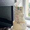 Современный свадебный торт №128601