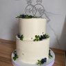 Традиционный свадебный торт №128632