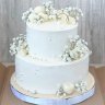 Традиционный свадебный торт №128637