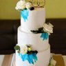 Традиционный свадебный торт №128636