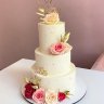 Традиционный свадебный торт №128639