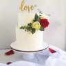 Традиционный свадебный торт №128640