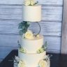 Традиционный свадебный торт №128642