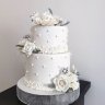 Традиционный свадебный торт №128643