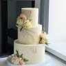 Традиционный свадебный торт №128643