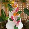 Тропический свадебный торт №128676