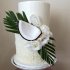 Тропический свадебный торт №128680