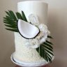 Тропический свадебный торт №128681