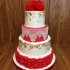 Цыганский свадебный торт №128707