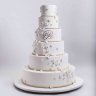 Свадебный торт 15 кг (70-90 человек) №128968