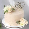 Маленький свадебный торт №129000