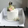 Маленький свадебный торт №129003