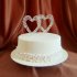 Свадебный торт 2 кг (10 человек) №129050