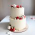 Небольшой свадебный торт №129094