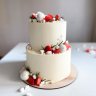 Небольшой свадебный торт №129093