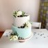 Небольшой свадебный торт №129099