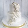 Небольшой свадебный торт №129110