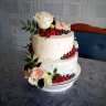 Свадебный торт 4 кг (20 человек) №129127
