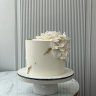 1 ярусный свадебный торт №129178