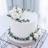 1 ярусный свадебный торт №129191