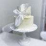 2 ярусный свадебный торт №129205