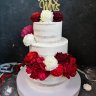 3 ярусный свадебный торт №129212