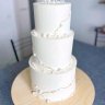 3 ярусный свадебный торт №129215