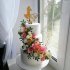 3 ярусный свадебный торт №129219