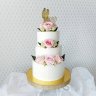 3 ярусный свадебный торт №129220