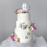3 ярусный свадебный торт №129224
