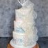 3 ярусный свадебный торт №129225
