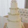 4 ярусный свадебный торт №129237