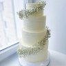 4 ярусный свадебный торт №129236