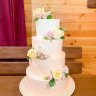 4 ярусный свадебный торт №129238