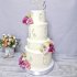 4 ярусный свадебный торт №129241