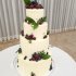 4 ярусный свадебный торт №129243