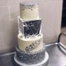 4 ярусный свадебный торт №129245