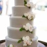 5 ярусный свадебный торт №129264
