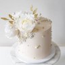 Свадебный торт айвори №129343